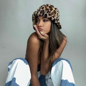 Princess polly animal print bucket hat